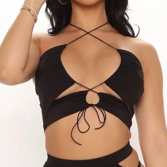 Lace up top - Picture 2 of 4